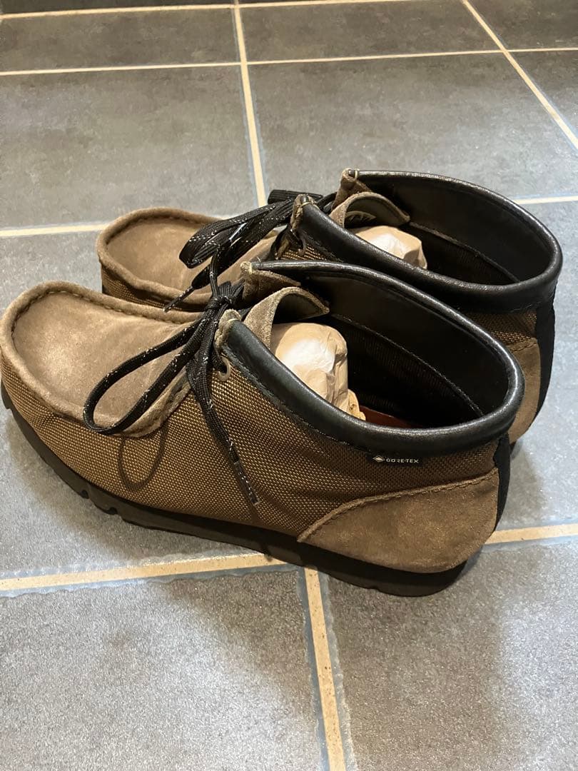 靴 Clarks Wallabee GTX 9 (43) GORE-TEX
