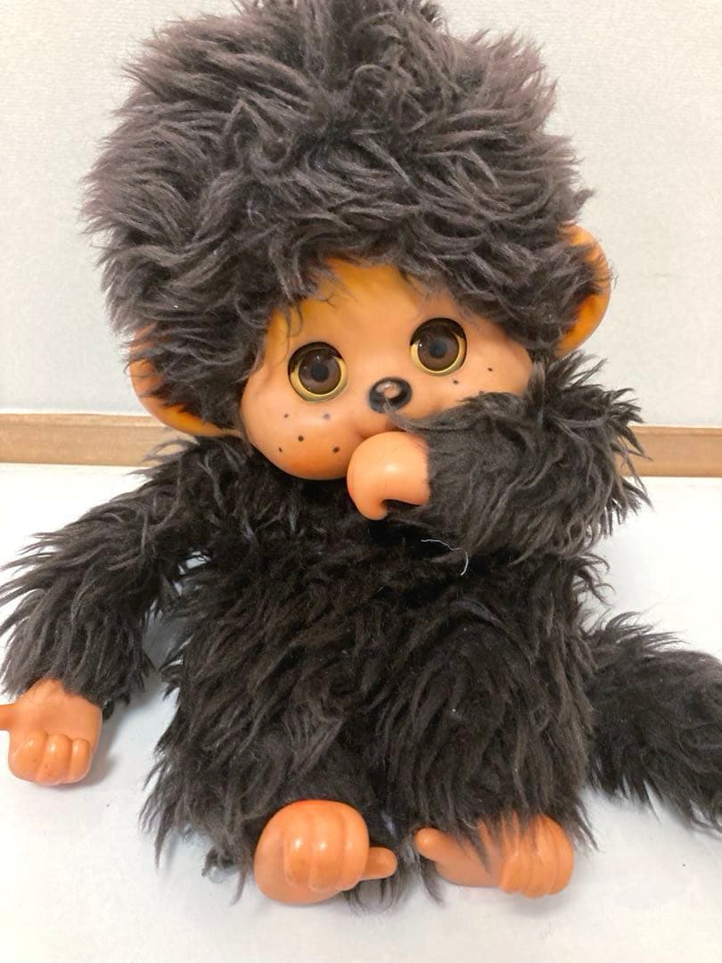 【昭和レトロ】スリープアイ モンキーぬいぐるみ