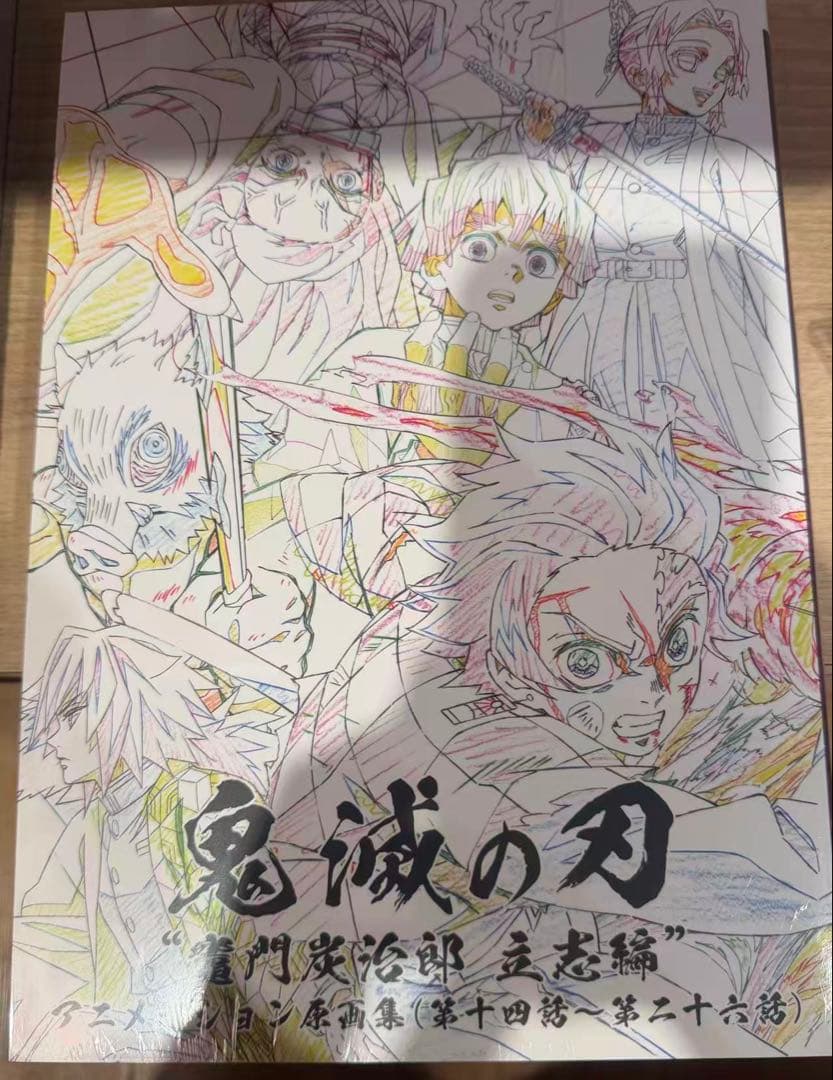 TVアニメ「鬼滅の刃」 竈門炭治郎 立志編 アニメーション原画集上下セット