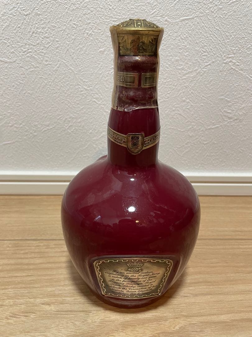 古酒2本　ロイヤルサルート21年 赤 シーバスリーガル12年　未開封