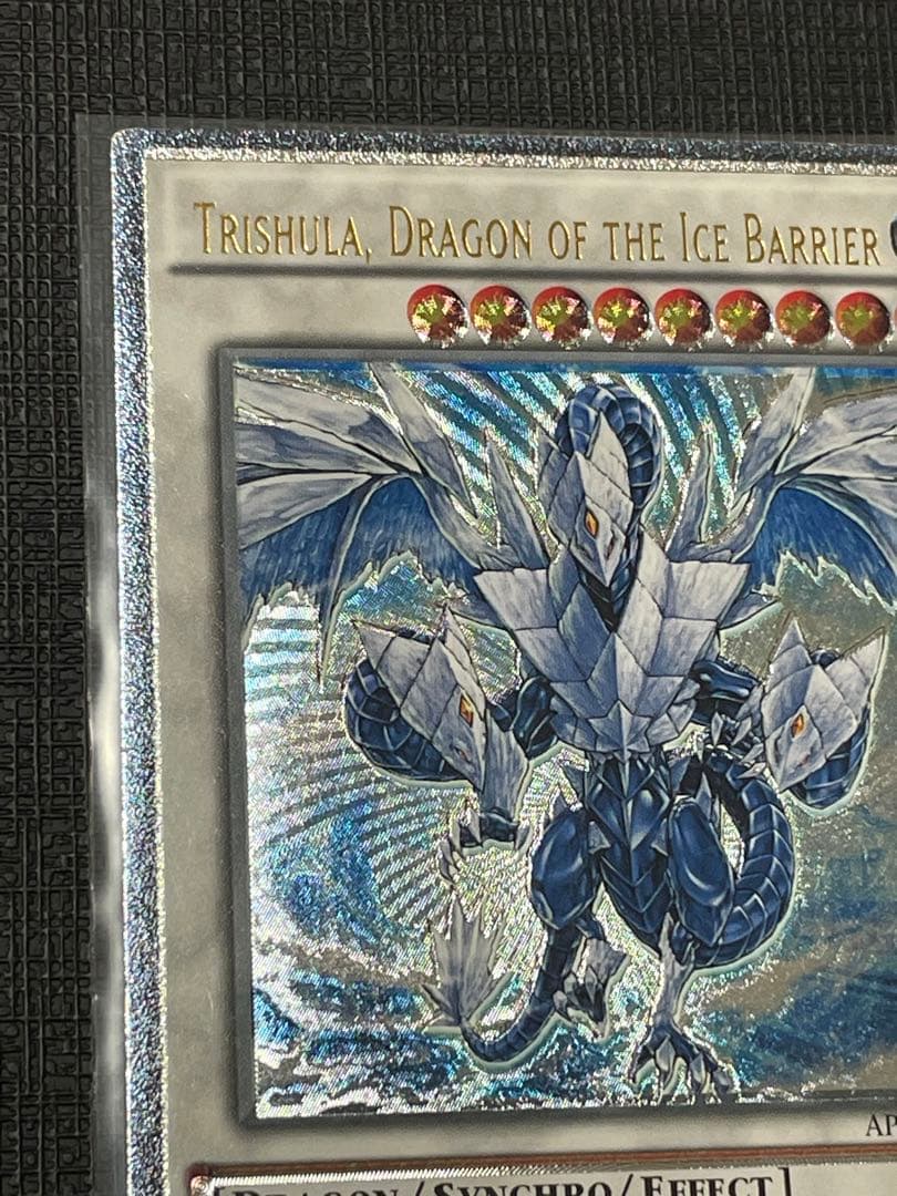 早い者勝ち‼️氷結界の龍 トリシューラ EU版レリーフ