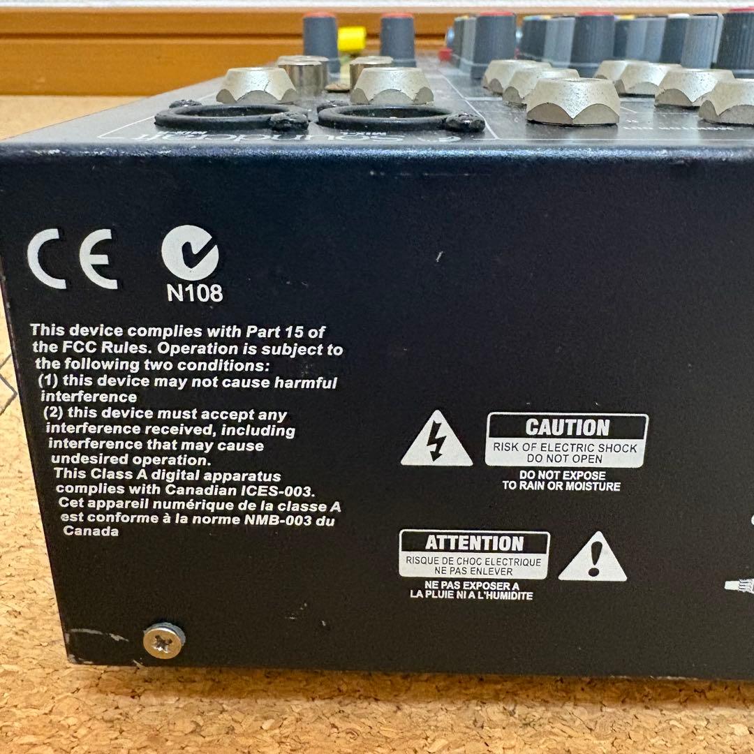 【良品】SOUNDCRAFT EPM8 アナログミキサー 動作品 本体のみ