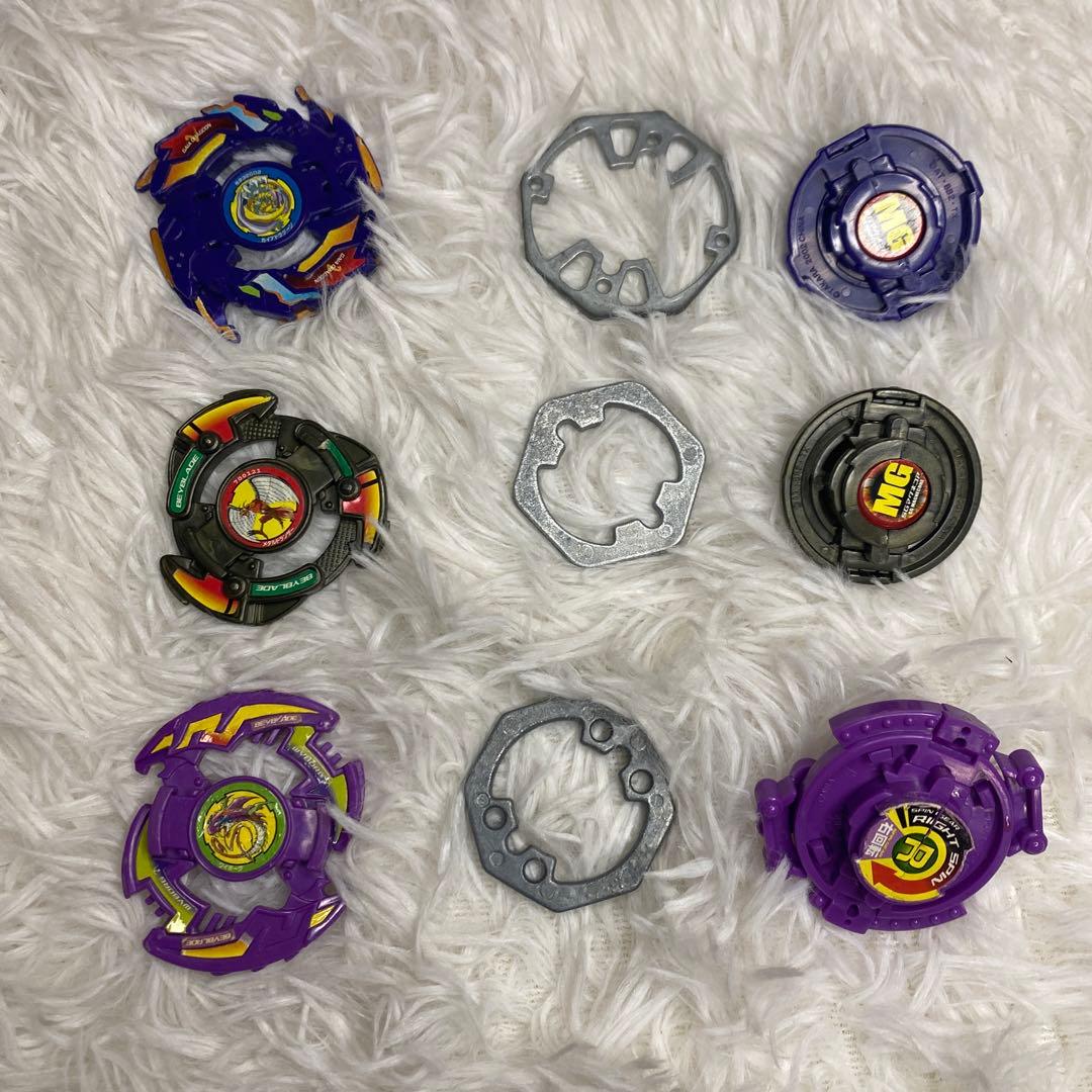 【中古】爆転シュート　ベイブレード　8個