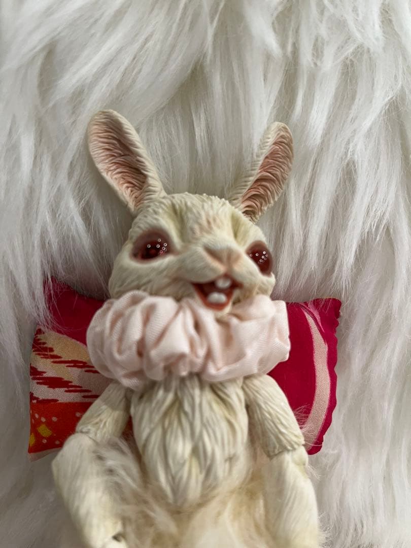 創作人形　うさぎ　作家　shiroさま