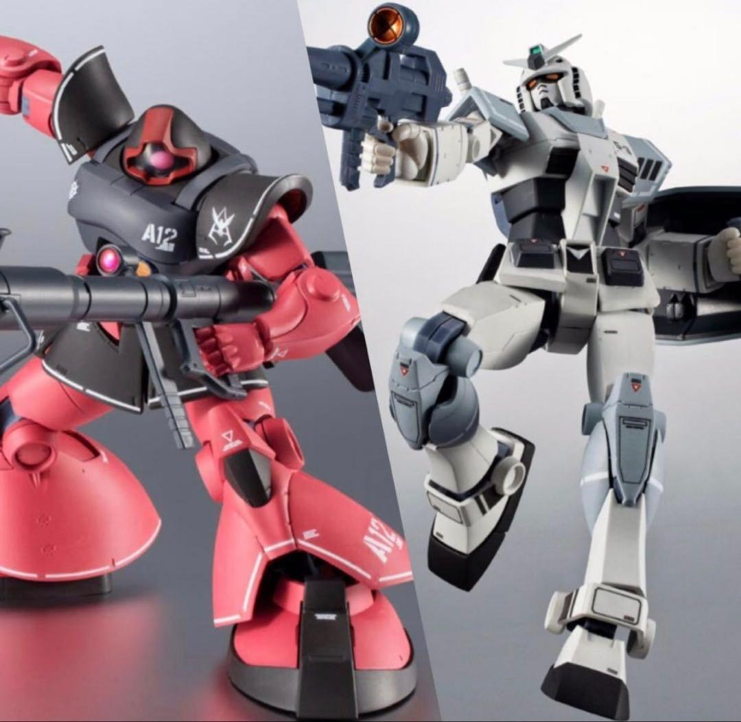 ROBOT魂 G-3ガンダム シャア専用 リックドム 2体セット