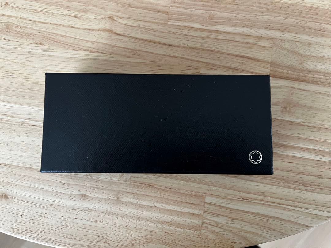 モンブラン ペンケース マイスターシュテュック 2本差しブラック レザー