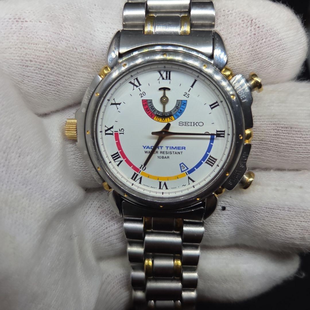 レアモデル　SEIKO ヨットタイマー　稼働品