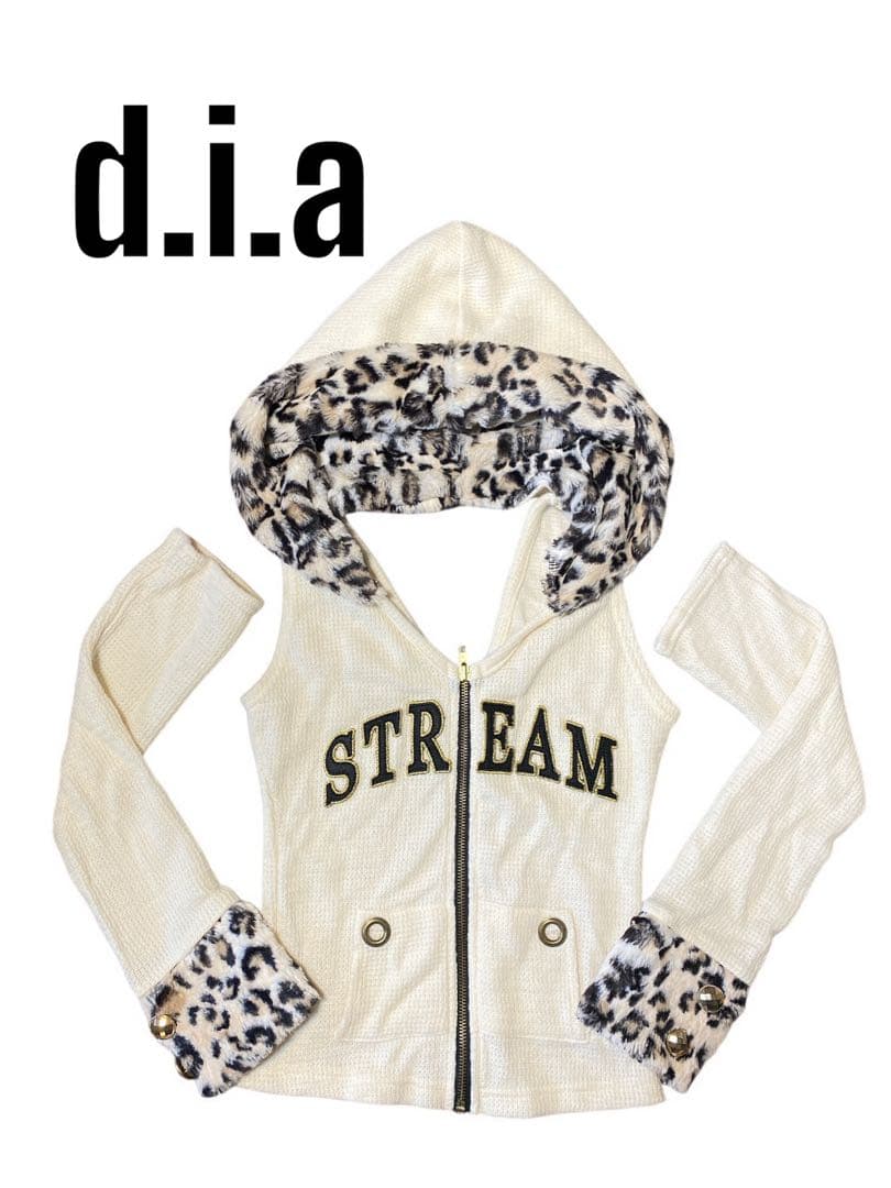 d.i.a. 正規品　レオパードフードタンクトップ　アームカバー　平成　ギャル