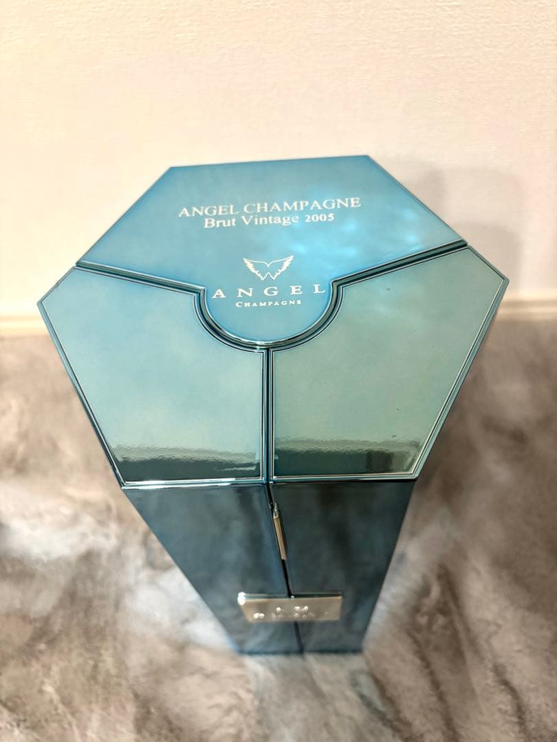 エンジェル ヴィンテージ ブルー 青 空箱