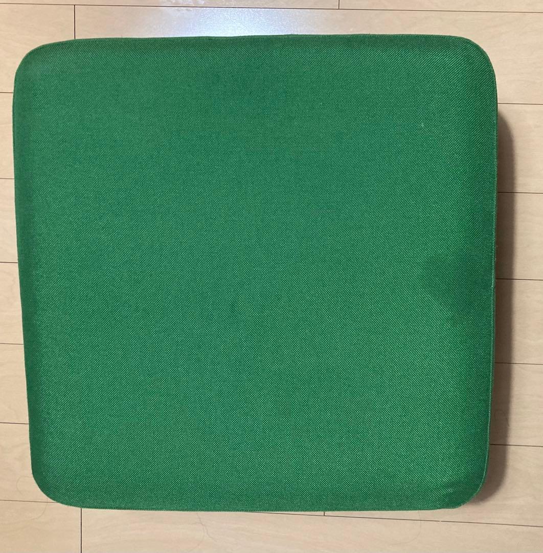 無印良品　オットマン　グリーン