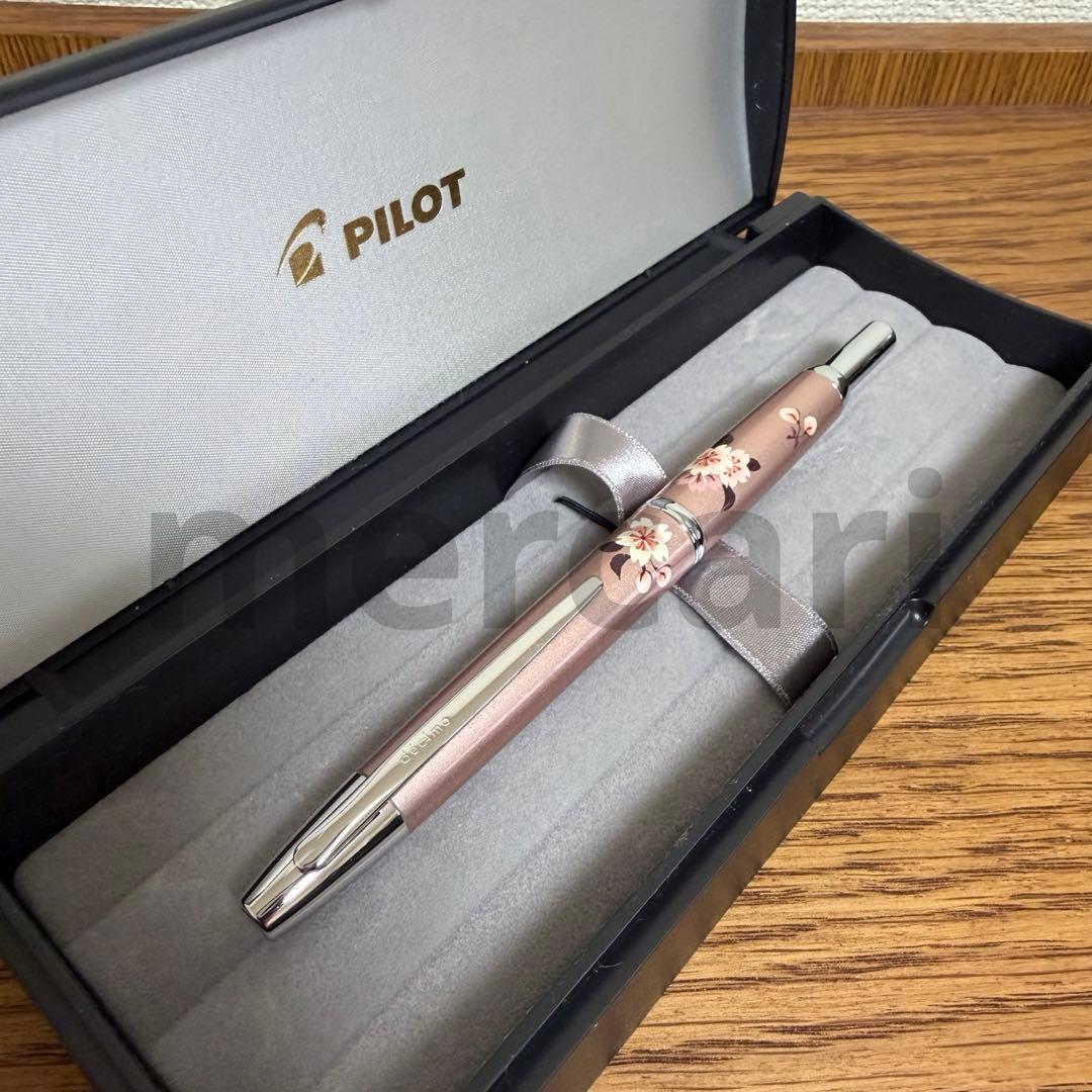 パイロットキャップレス万年筆シャンパンピンク*駿河蒔絵F
