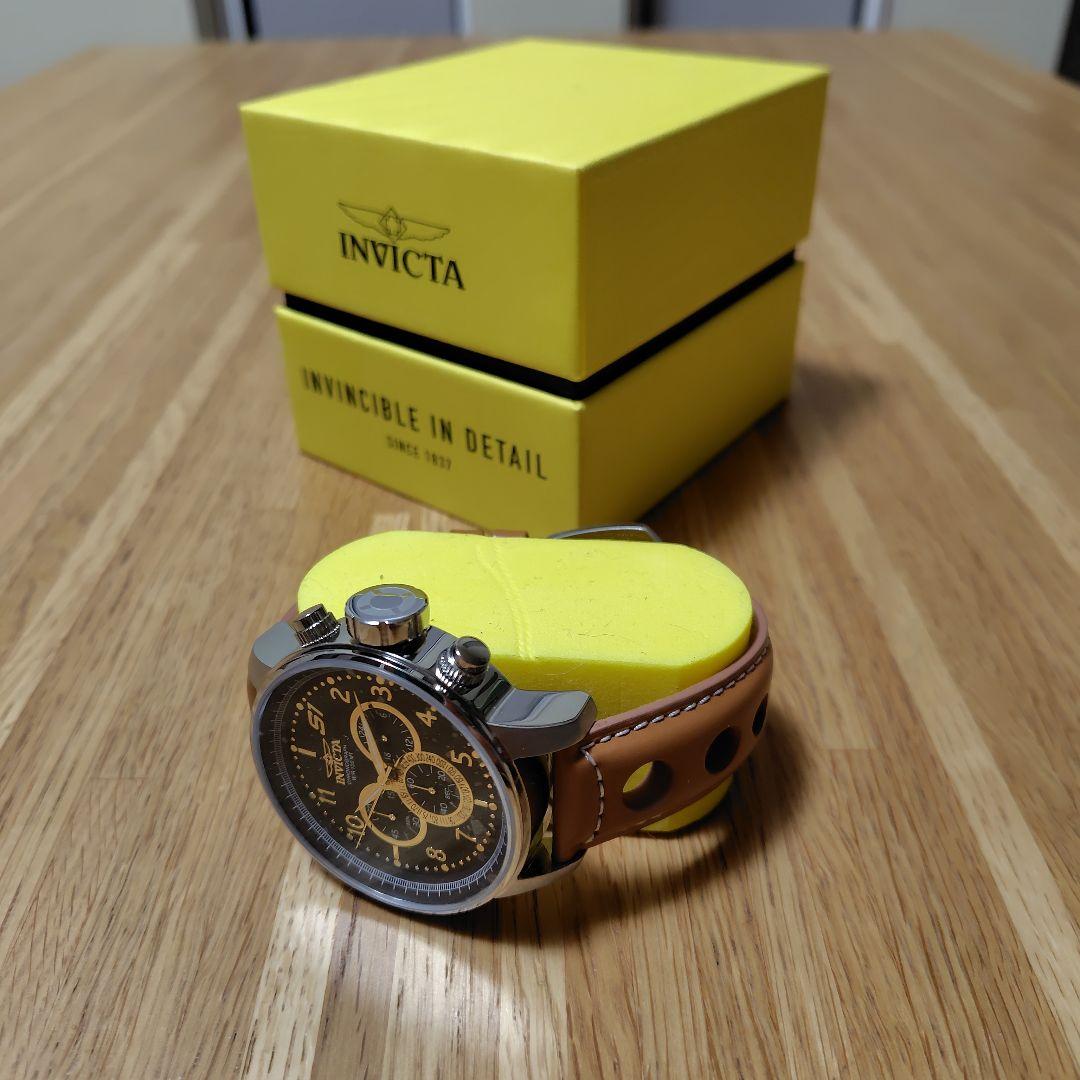 INVICTA 腕時計 メンズ レザーバンド S1 RALLY 23597