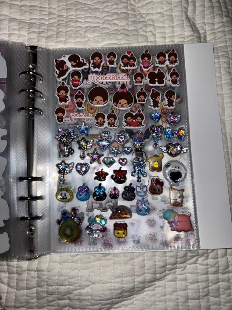 シール帳　完成品　ボンドロシール