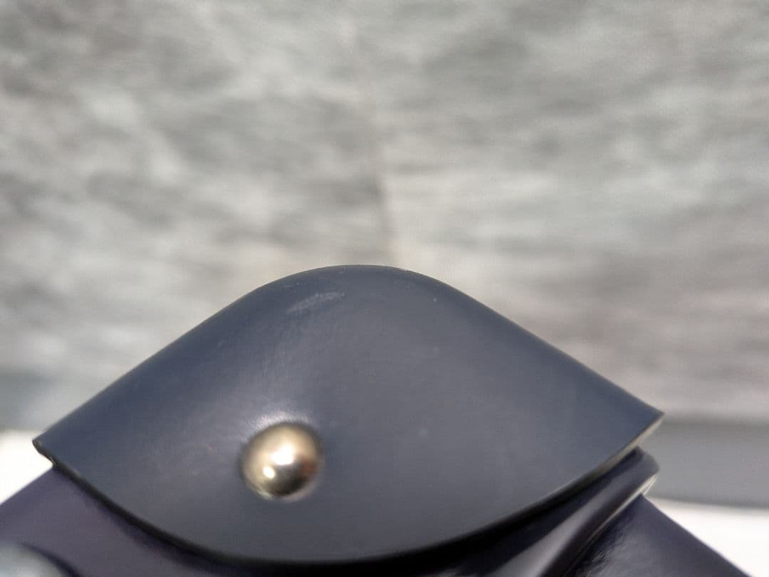 ③グローブトロッター ネイビー スモールアタッシェショルダー