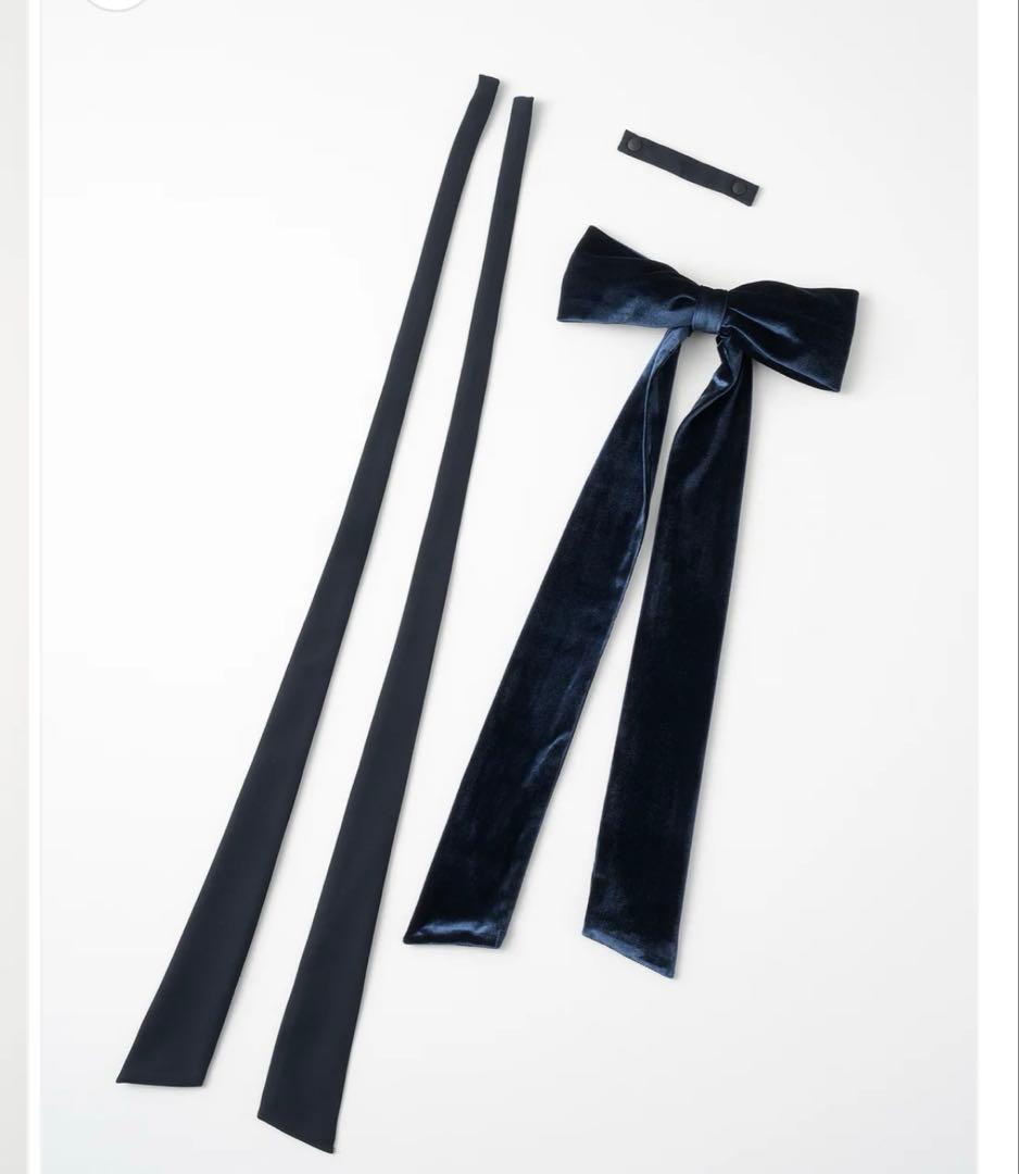 【タグ付き】3way ribbon dress audire ワンピース