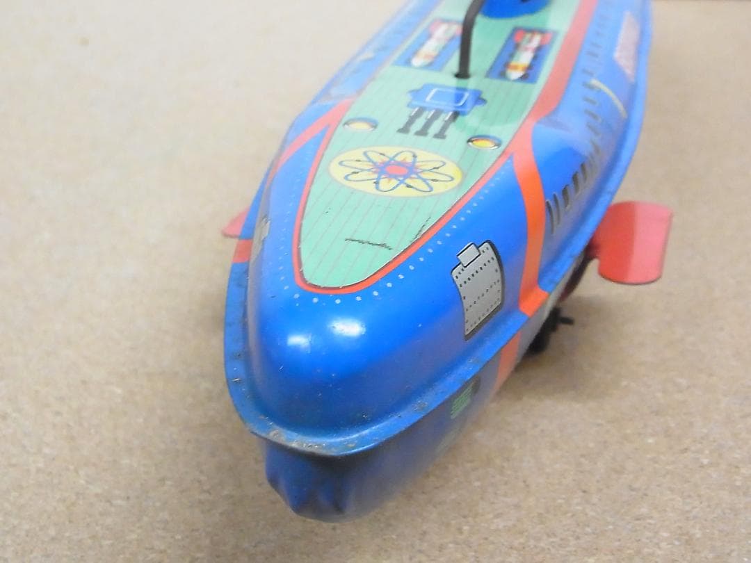 ヨネザワ　米澤玩具　サブマリン　SSN29　シーウルフ　潜水艦　ブリキ