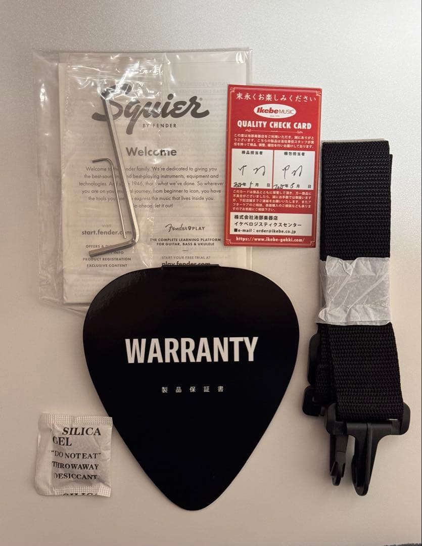 【極美品】Squier by Fender テレキャスター ブラック