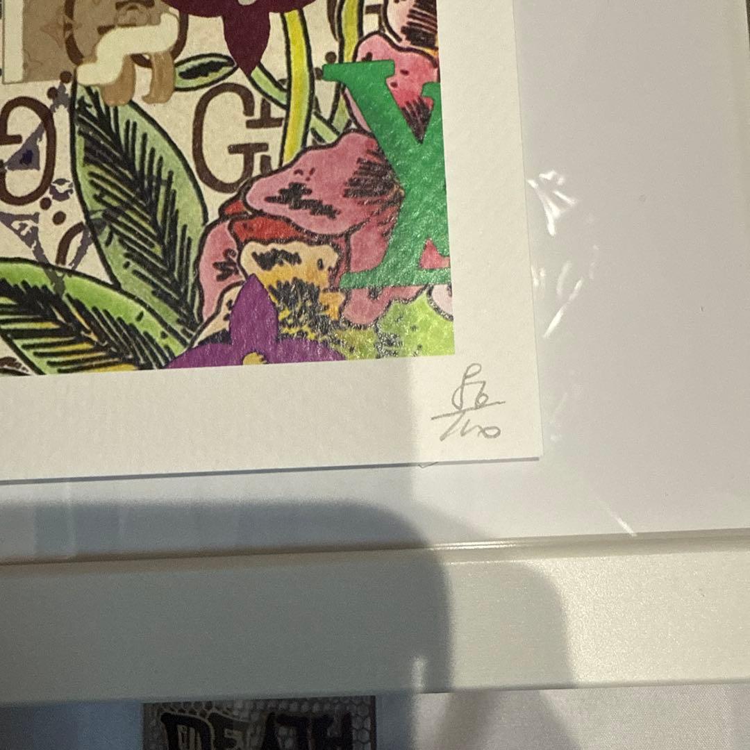 death nyc 世界限定100枚　現代アートポスター