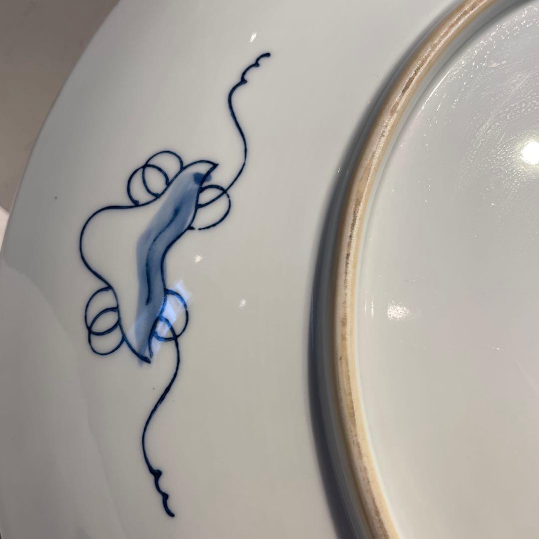 美品　有田焼　金彩　古伊万里　大皿　飾り皿　時代物　骨董品　早い者勝ち