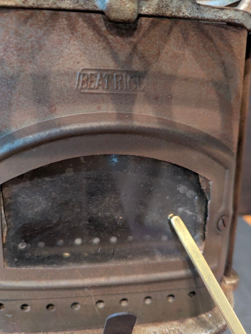 希少 BEATRICE イングランド製 アイロンストーブ No.33