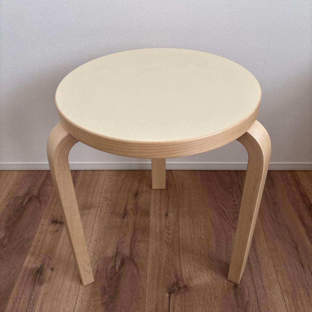【新品】artek stool60 パール リノリウム scope チェア