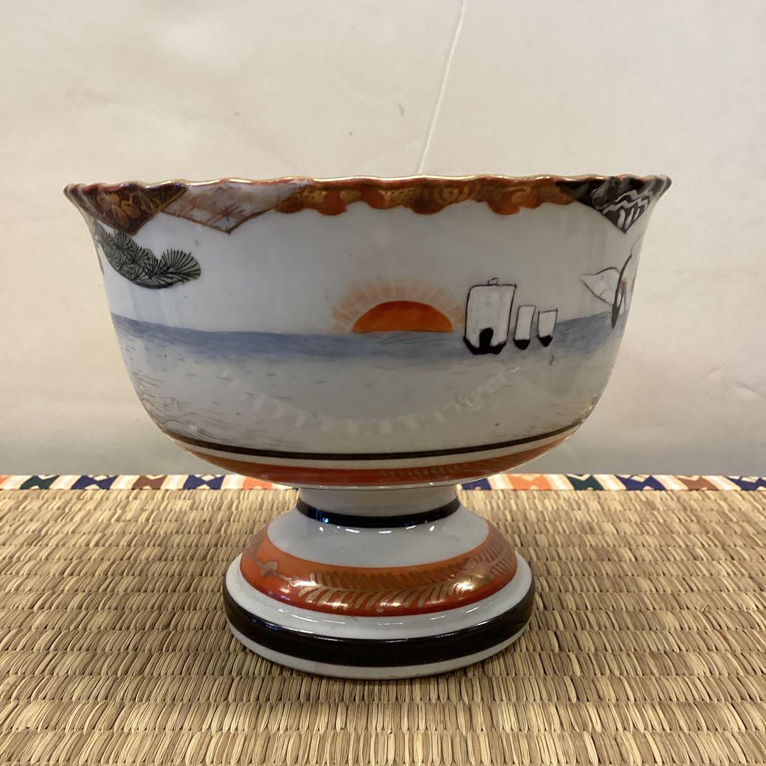 茶道具　 風景画 金魚