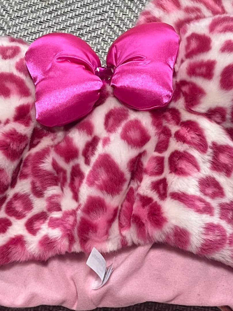 ファンキャップ2個セット(ヒョウ柄　ミニー　帽子　被り物)