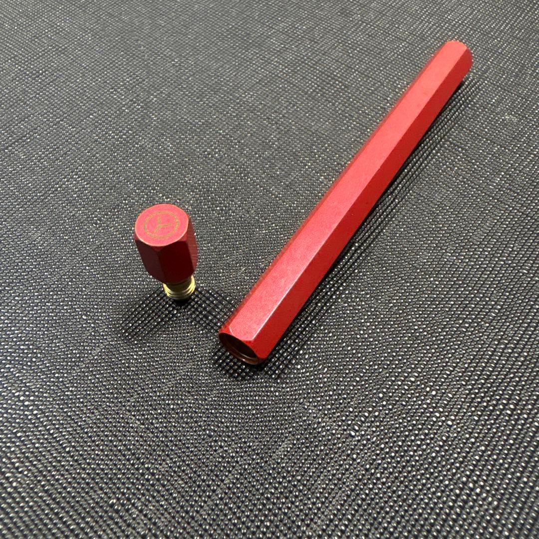 ワイスタジオ　芯ケース　レッド　限定色　廃番　廃盤　シャープペン