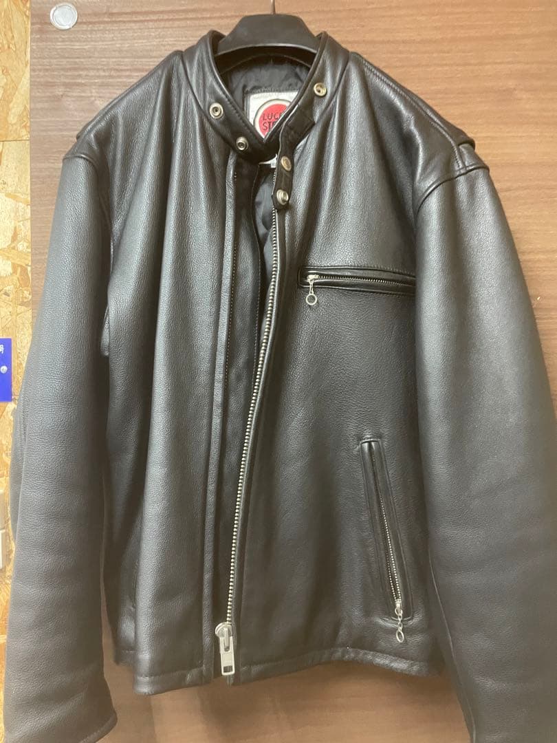 ラッキーストライク　LUCKY STRIKE ライダース　M バイカー