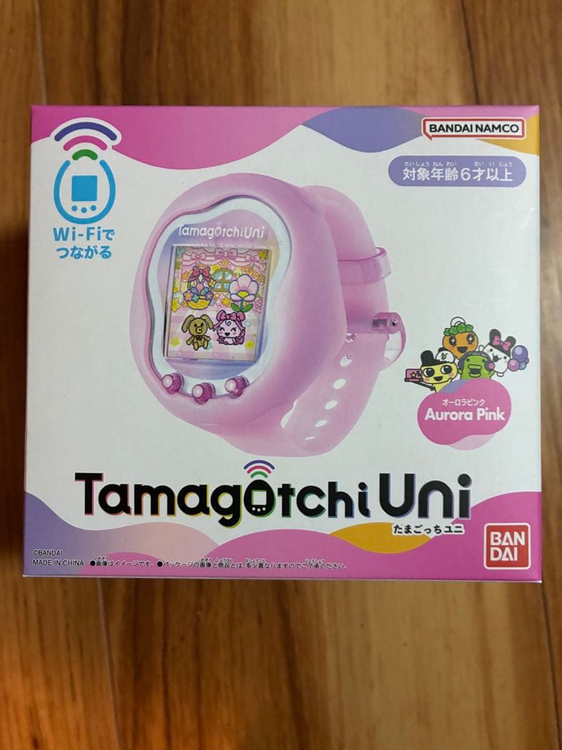 Tamagotchi Uni Aurora Pink たまごっち　ユニ