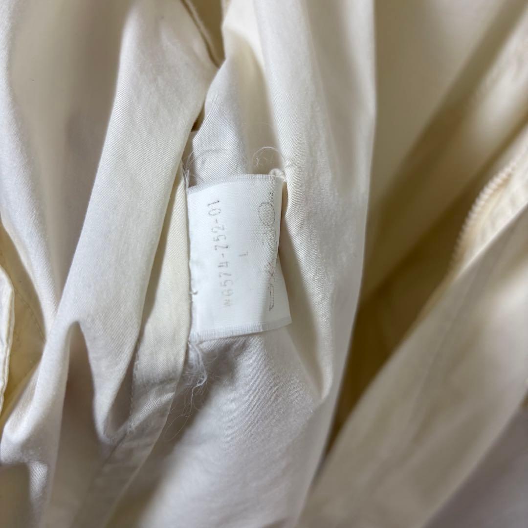 90s Burberrys スイングトップ ハリントンジャケット ホワイト 刺繍