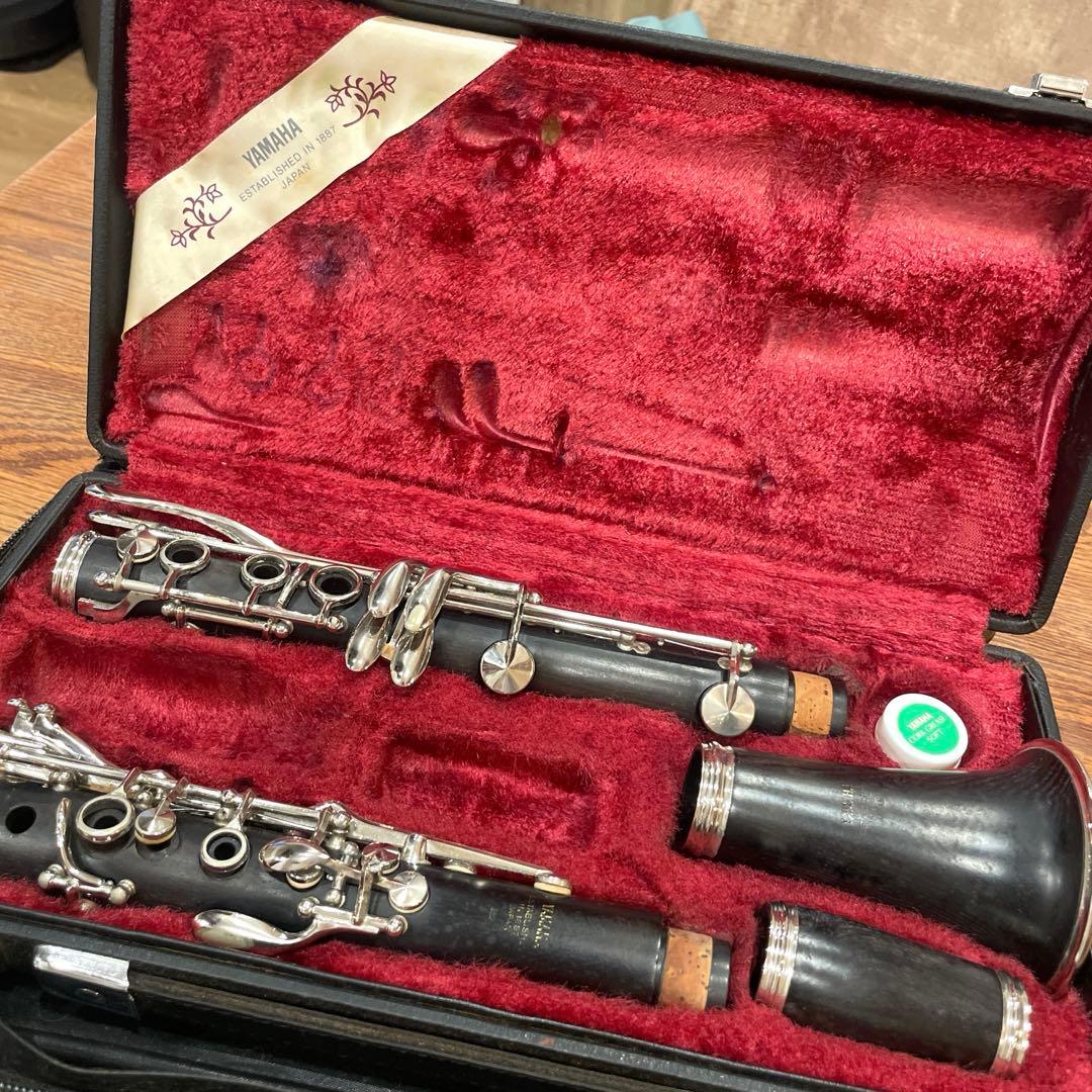 YAMAHA 木製クラリネット 本体　BUZZリガチャー ピンクゴールド