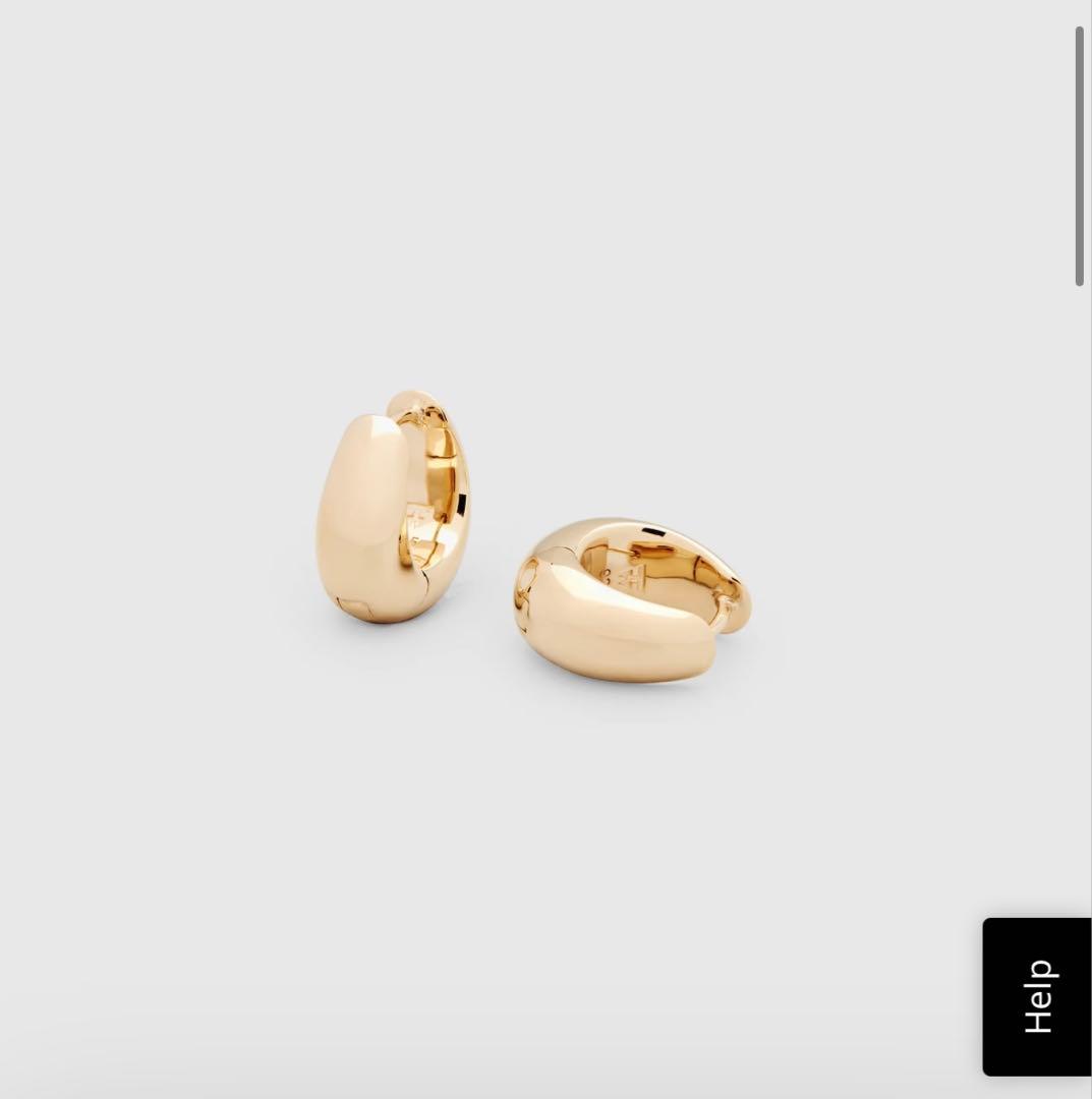 TOM WOOD アイスフープスモール　ゴールド