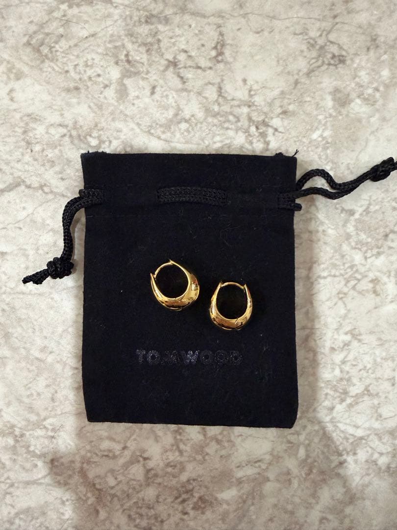 TOM WOOD アイスフープスモール　ゴールド