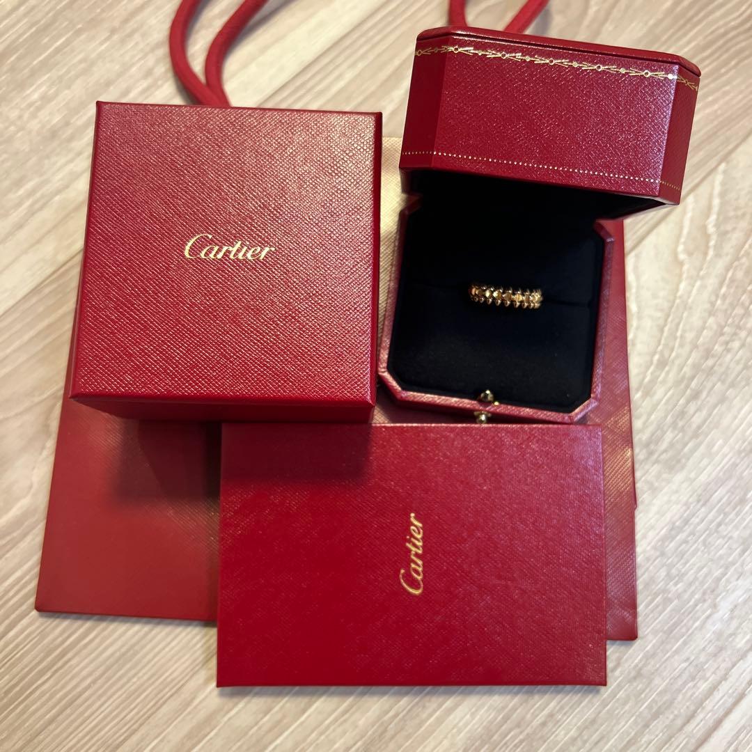 カルティエクラッシュリングSM