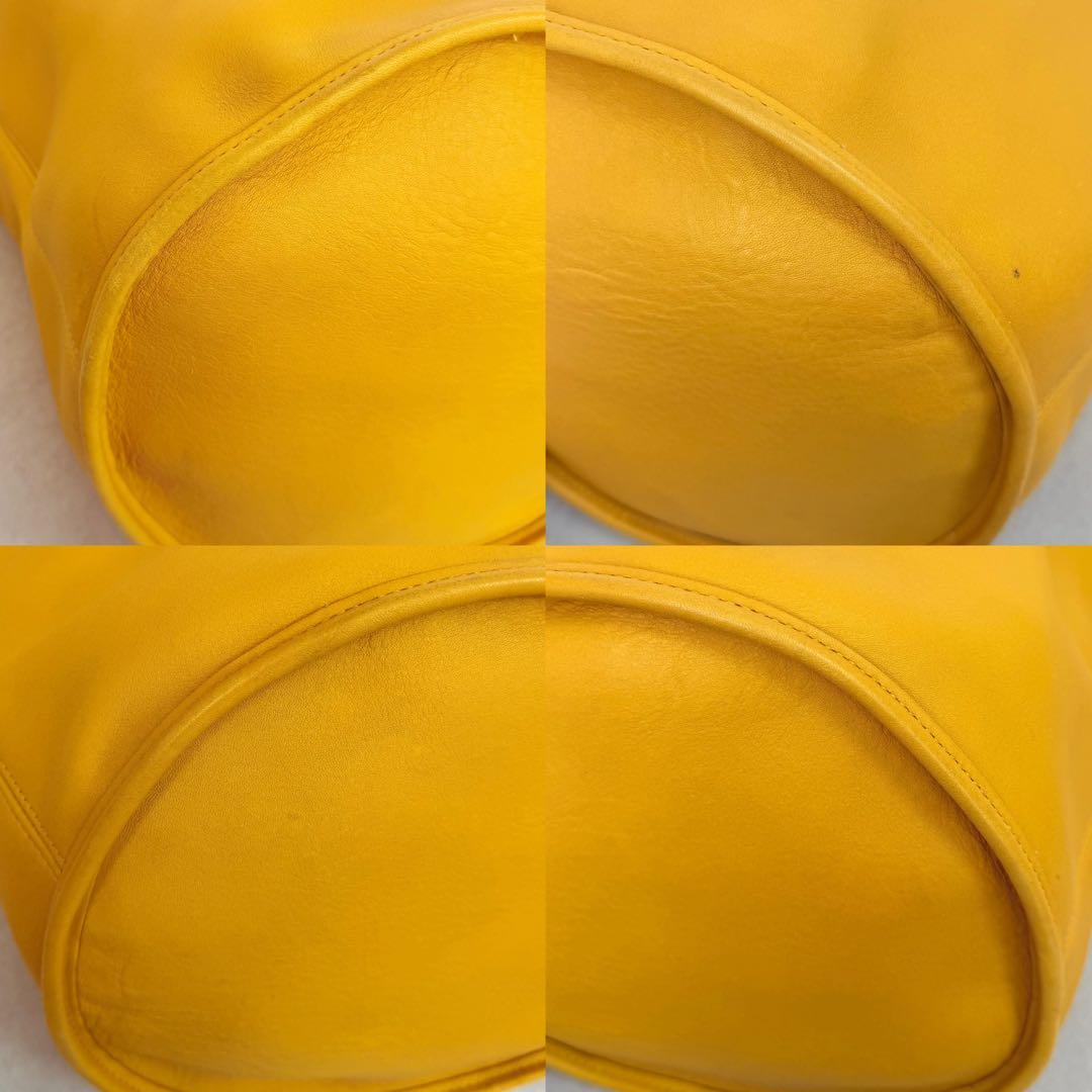 オールドコーチ OLDCOACH ショルダーバッグ バケツ USA製 イエロー