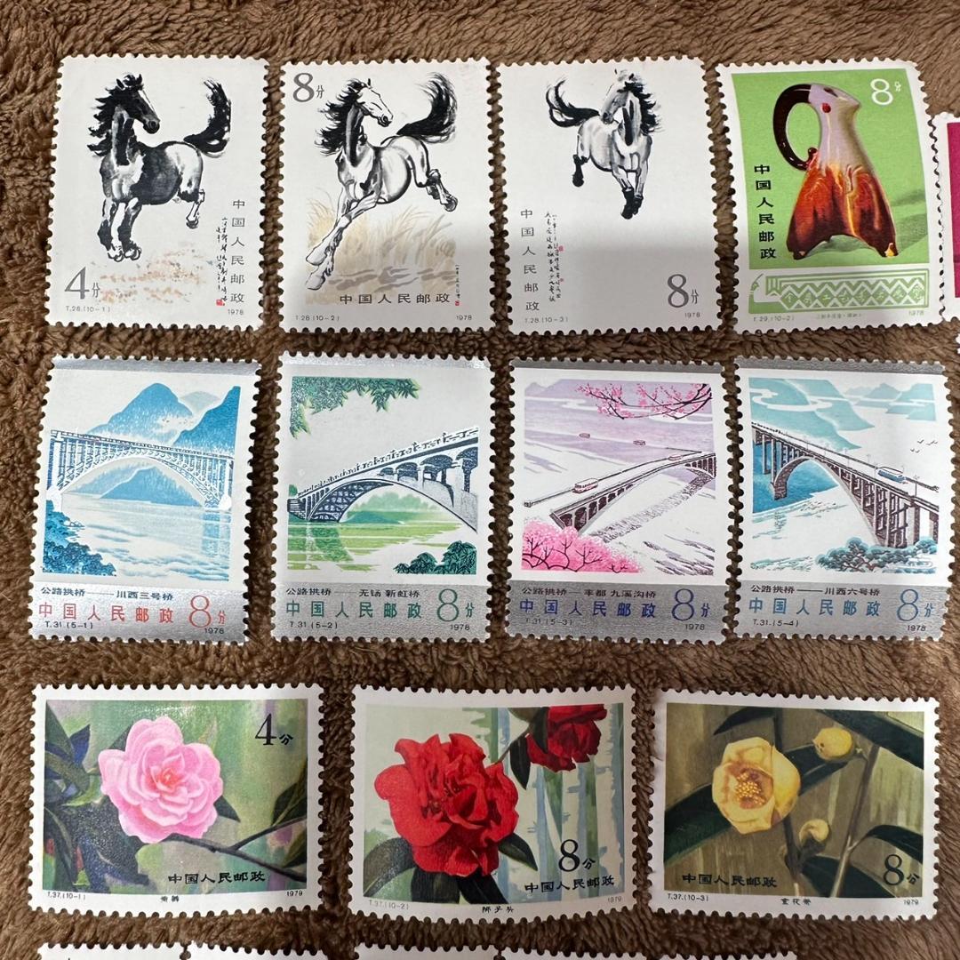 ♥海外切手バラ＆中国切手バラおまとめセット