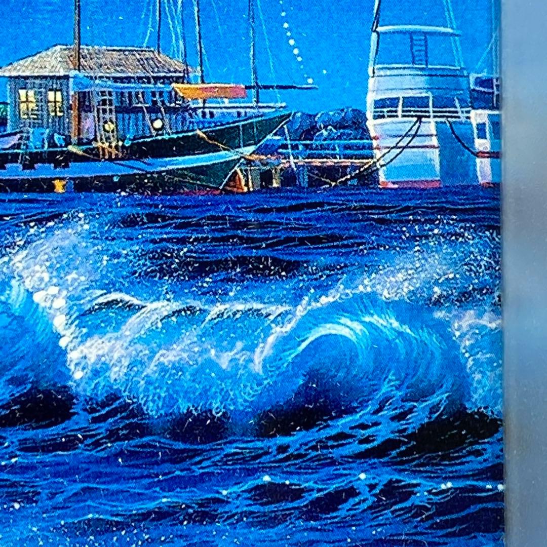 【美品版画】クリスチャン R ラッセン『ラハイナ シンフォニー 』キャンパス