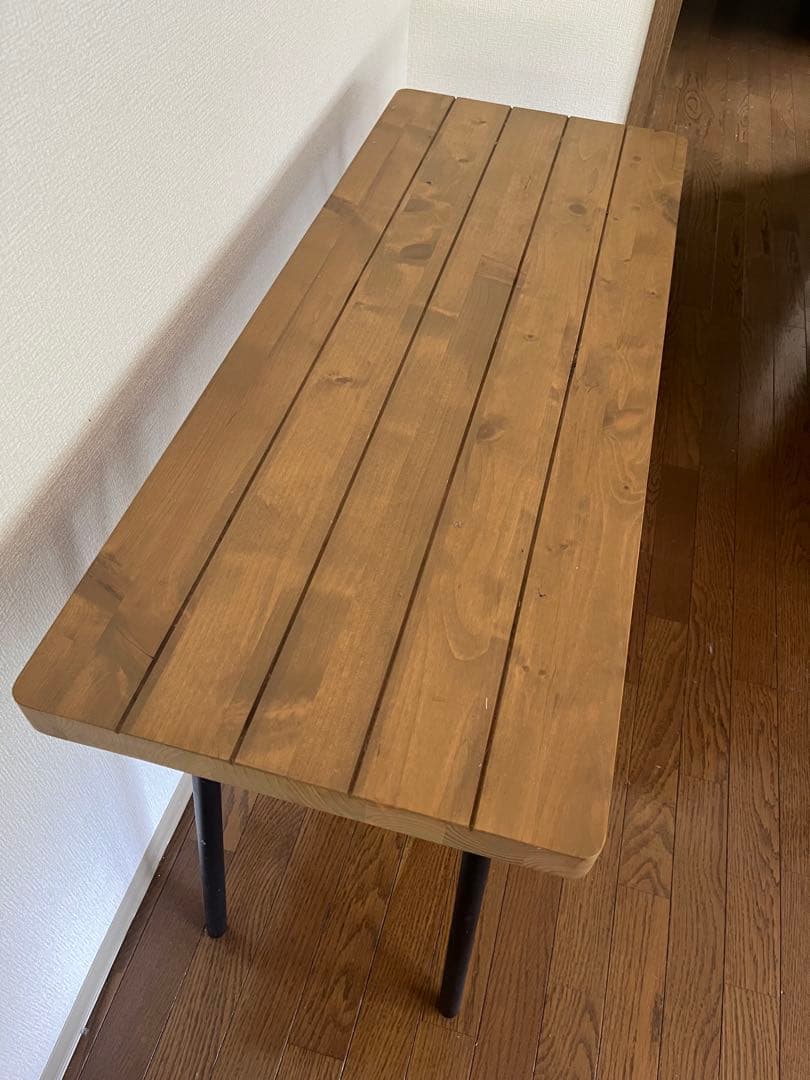 【送料込み】ニトリ フリーデスク(アウロス)ライトブラウン