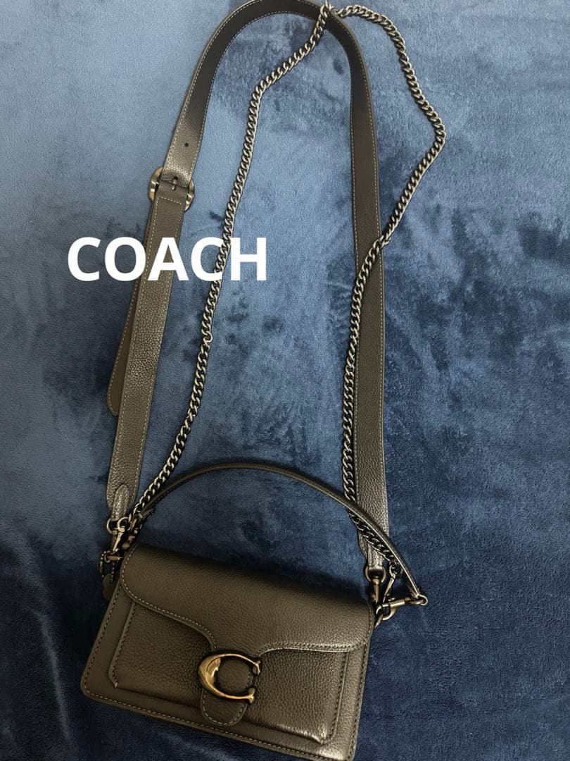 コーチ　タビーショルダーバッグ　黒