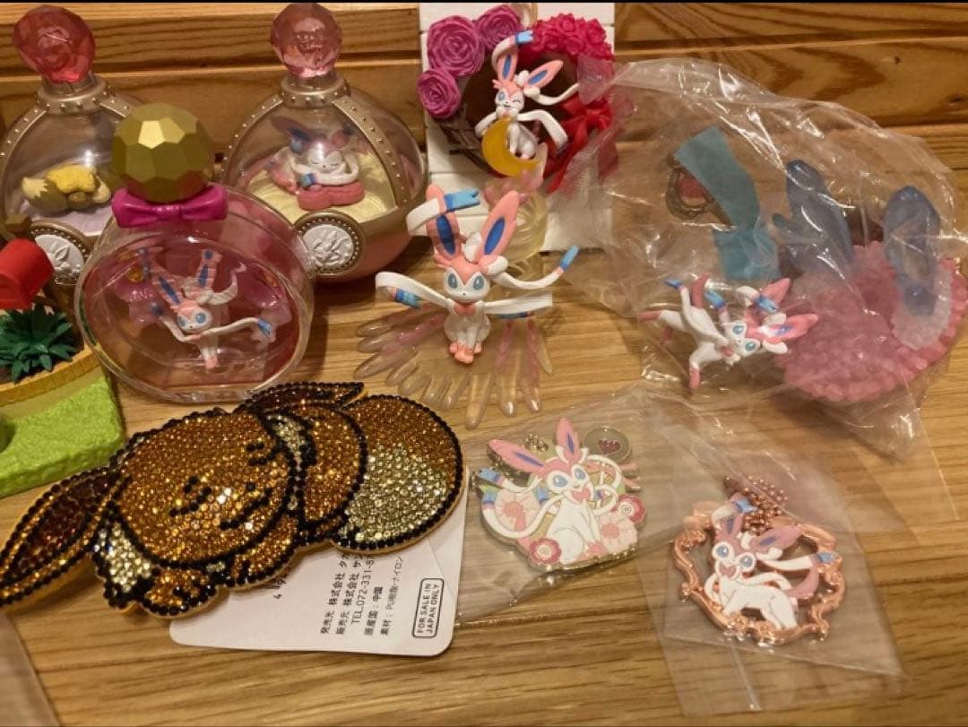 ポケモン　イーブイ　ニンフィア　フィギュア　　リーメント　キーホルダー　まとめ