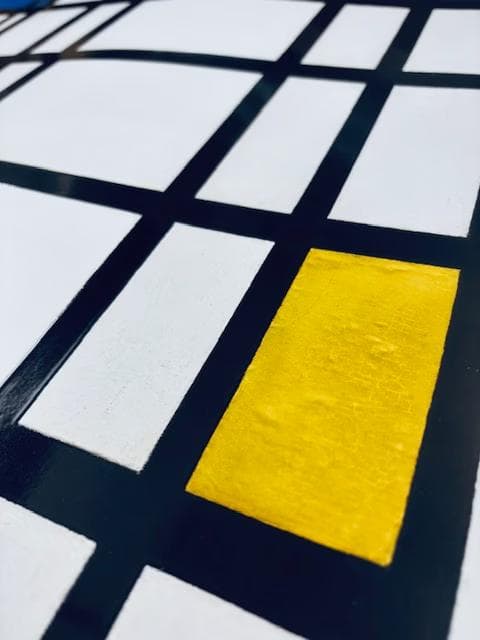 額装品/ピエト モンドリアン/Rhythmus/ポスター/アート/インテリア