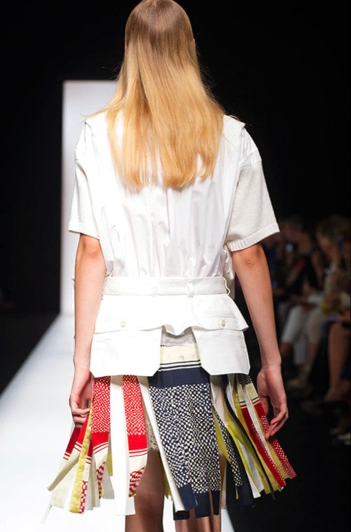 Sacai レース　スカート　ラップ　2013年　コレクション　サカイ　レア