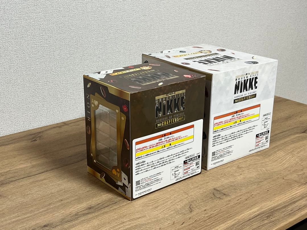 未開封勝利の女神NIKKE 一番くじ A賞ブラン＆B賞ノワール フィギュアセット