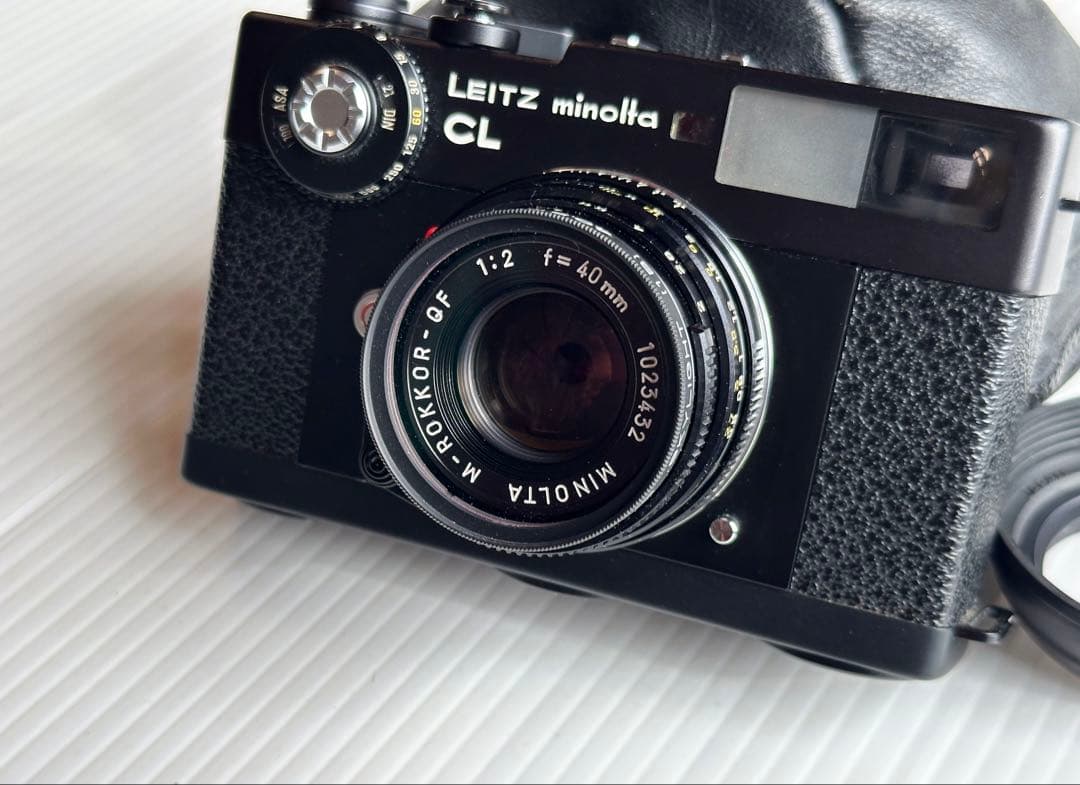 Leitz Minolta CL レンジファインダーフイルムカメラ 40㍉レンズ