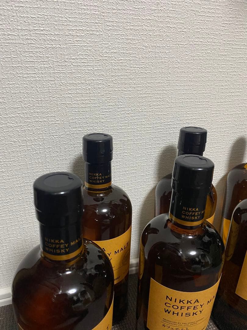 希少 入手困難 ウイスキー 6本 ニッカウヰスキー カフェモルト