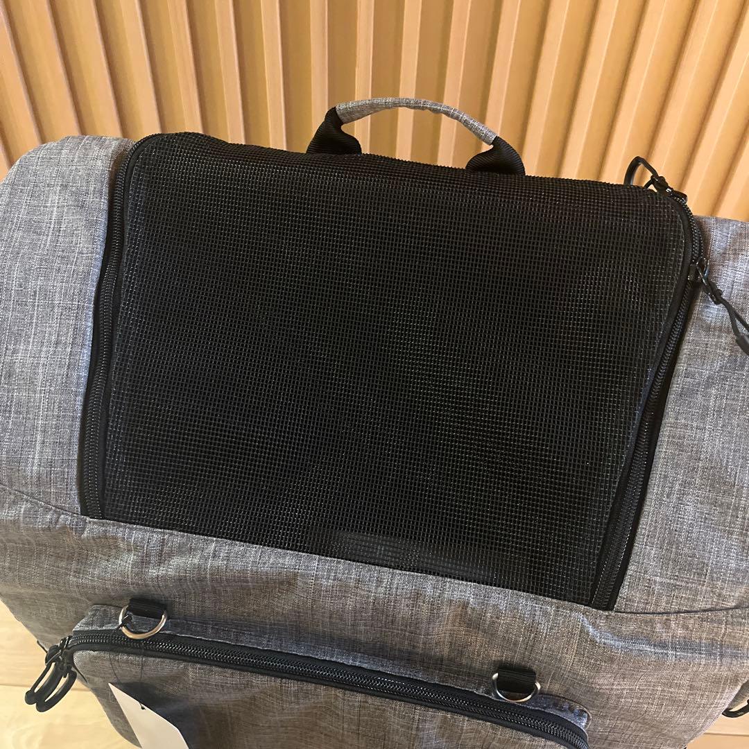 AIRBUGGY 3WAYキャリーバッグ ワイドクールグレー