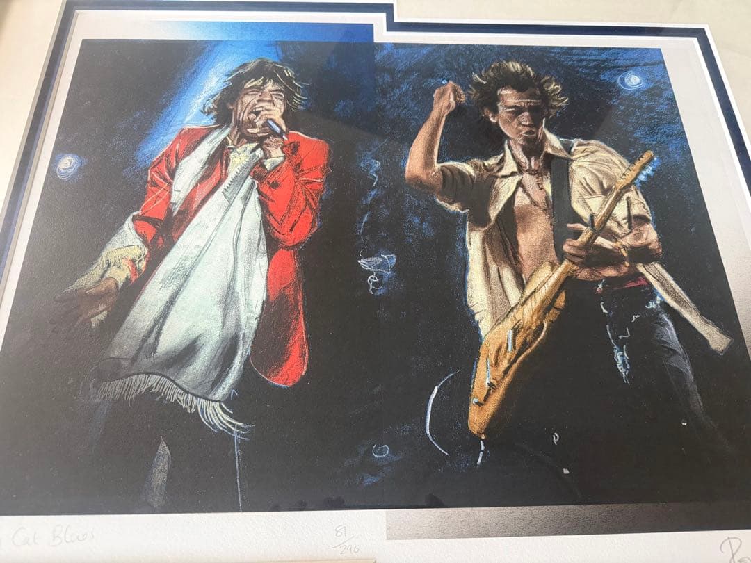 RonnieWood「Stray Cat Blues」81/290直筆サイン入り