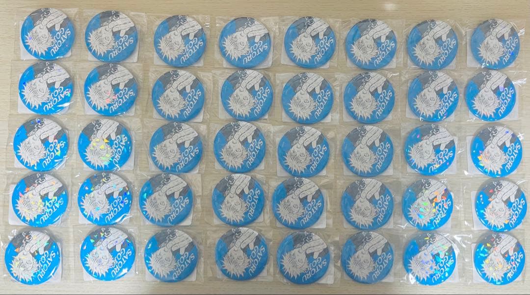 呪術廻戦 オールスター 缶バッジ 五条悟 14番 40点