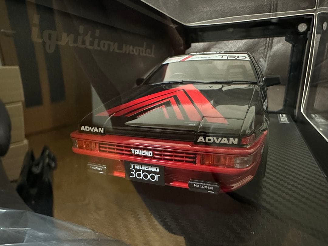 1/18 イグニッションモデル AE86 トレノ ADVAN ignition